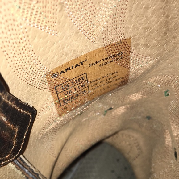 Leather cowboy boots - Picture 7 of 9